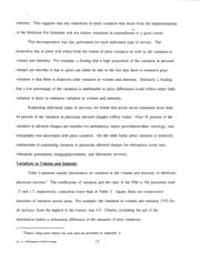 Tapa de Geographic variation in the volume intensity of Medicare physician services in 1988