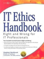 Tapa de IT Ethics Handbook
