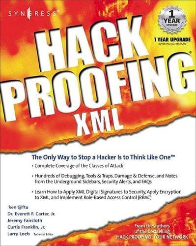 Tapa de Hack proofing XML