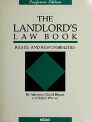 Tapa de Rights & Responsibilities (California Landlord's Law Book: Rights & Responsibilities)