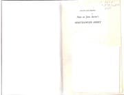 Tapa de Notes on Jane Austen's Northanger Abbey