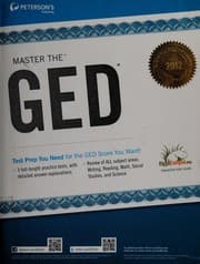 Tapa de Peterson's master the GED 2012