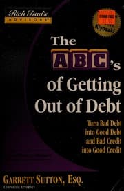 Tapa de The ABC's of getting out of debt