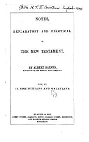 Tapa de Notes, Explanatory and Practical, on the New Testament