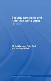 Tapa de Security strategies and American world order