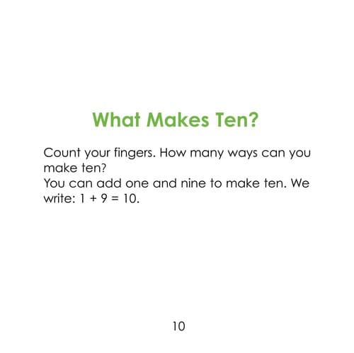 Tapa de What makes ten?