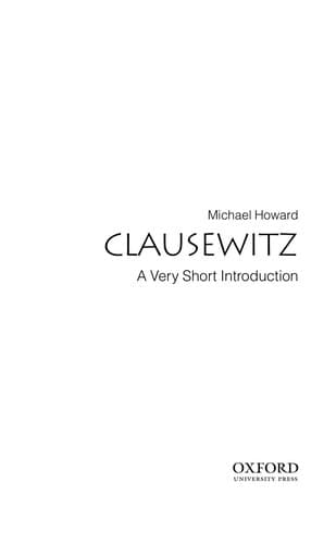 Tapa de Clausewitz