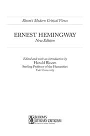 Tapa de Ernest Hemingway