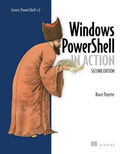 Tapa de Windows PowerShell in action