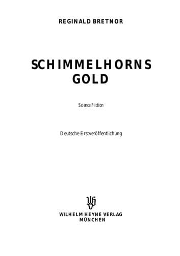 Tapa de Schimmelhorns Gold