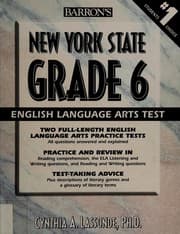 Tapa de New York State grade 6 intermediate-level English language arts test