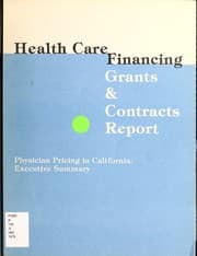 Tapa de Physician pricing in California