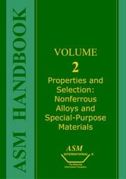 Tapa de Asm Handbook: Properties and Selection