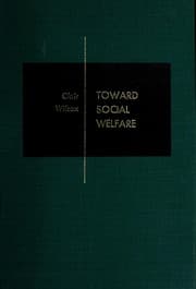 Tapa de Toward social welfare