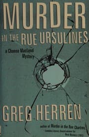 Tapa de Murder in the Rue Ursulines