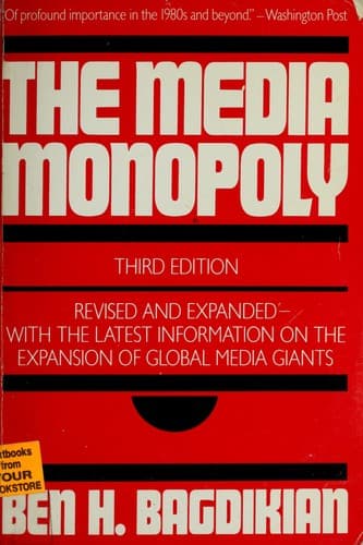 Tapa de The media monopoly