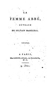 Tapa de La femme abbé