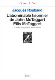 Tapa de L' abominable tisonnier de John McTaggart Ellis McTaggart et autres vies plus ou moins brèves