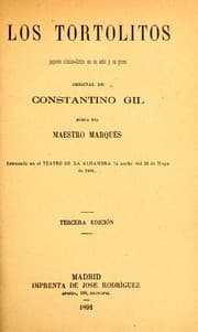 Tapa de Los tortolitos