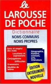 Tapa de Dic Le Larousse De Poche Dictionnaire