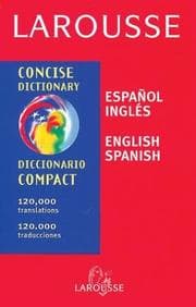 Tapa de Diccionario español/inglés - inglés/español