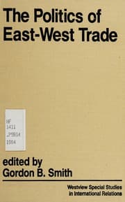 Tapa de The Politics of East-West trade
