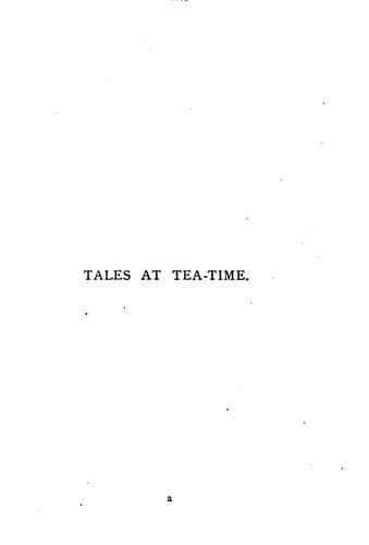 Tapa de Tales at tea-time