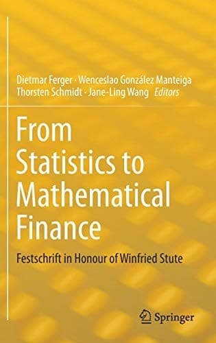 Tapa de From Statistics to Mathematical Finance
