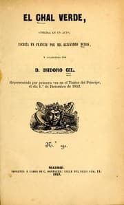 Tapa de El chal verde