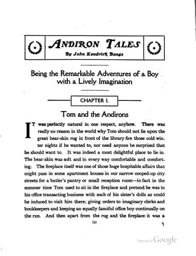 Tapa de Andiron tales