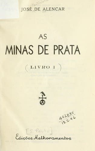 Tapa de As minas de prata.
