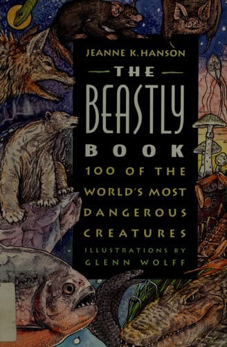 Tapa de The beastly book