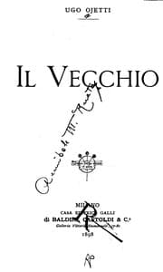 Tapa de Il vecchio