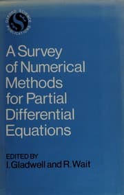 Tapa de A Survey of numerical methods for partial differential equations