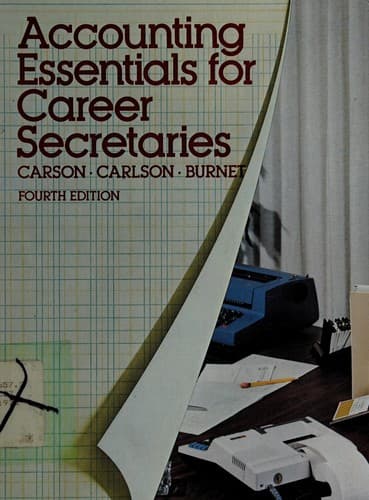 Tapa de Accounting essentials for career secretaries