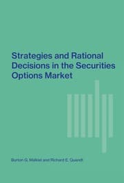 Tapa de Strategies and Rational Decisions in the Securities Options Market
