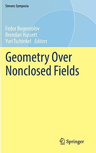 Tapa de Geometry Over Nonclosed Fields