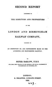 Tapa de Second report addressed to the directors and proprietors of the London and Birmingham railway ..