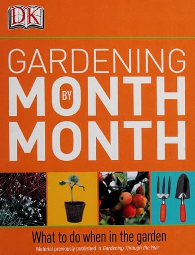 Tapa de Gardening month by month