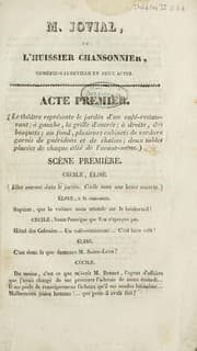 Tapa de M. Jovial, ou, L'huissier chansonnier