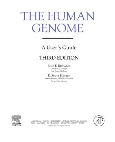 Tapa de The human genome