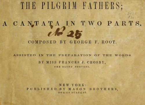 Tapa de The pilgrim fathers
