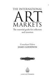 Tapa de The international art markets