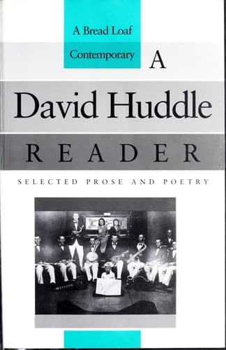 Tapa de A David Huddle Reader