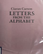 Tapa de Letters from the alphabet