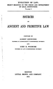 Tapa de Evolution of Law: Select Readings on the Origin and Development of Legal Institutions ..