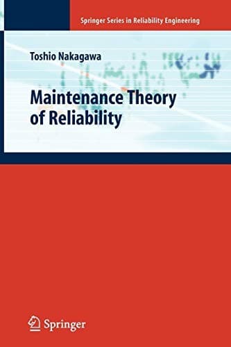 Tapa de Maintenance Theory of Reliability