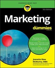 Tapa de Marketing For Dummies