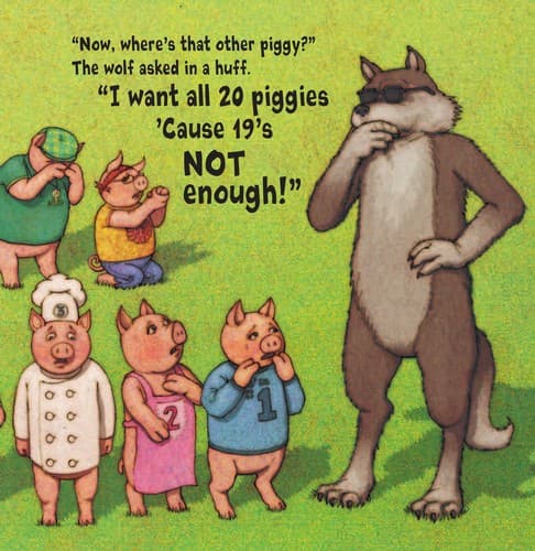 Tapa de 20 hungry piggies