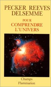 Tapa de Pour comprendre l'univers (French Edition)